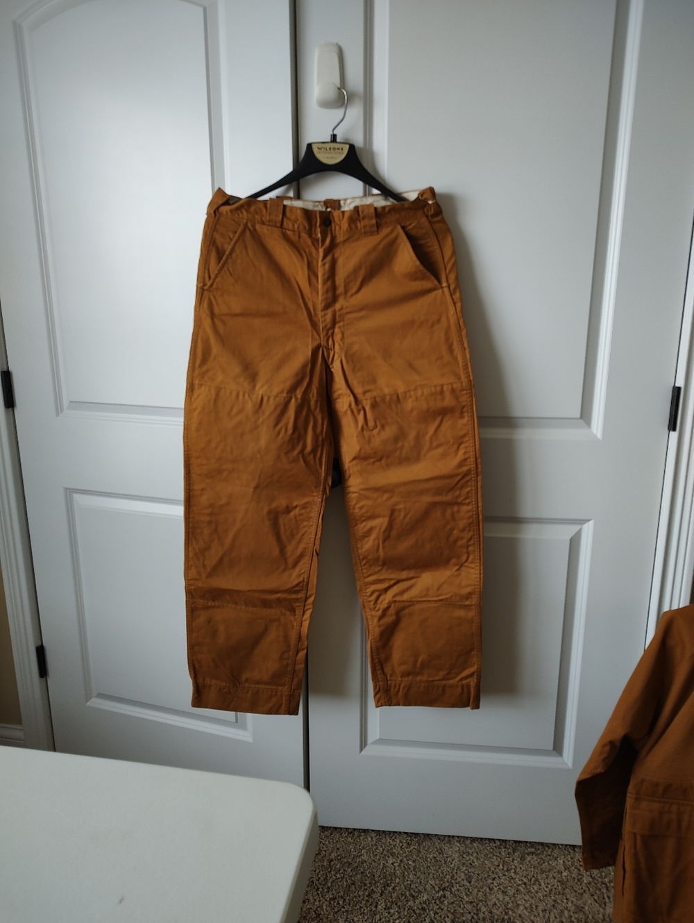 VTG 1977 Ideal Products Men's Canvas Lined Hunting Pants 36 x 30 Sykesville, PA